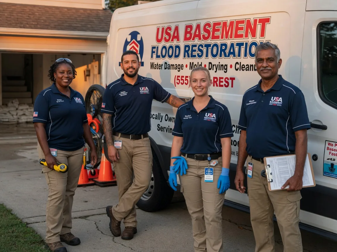 Basement Flood Cleanup company in Combined Locks, WI